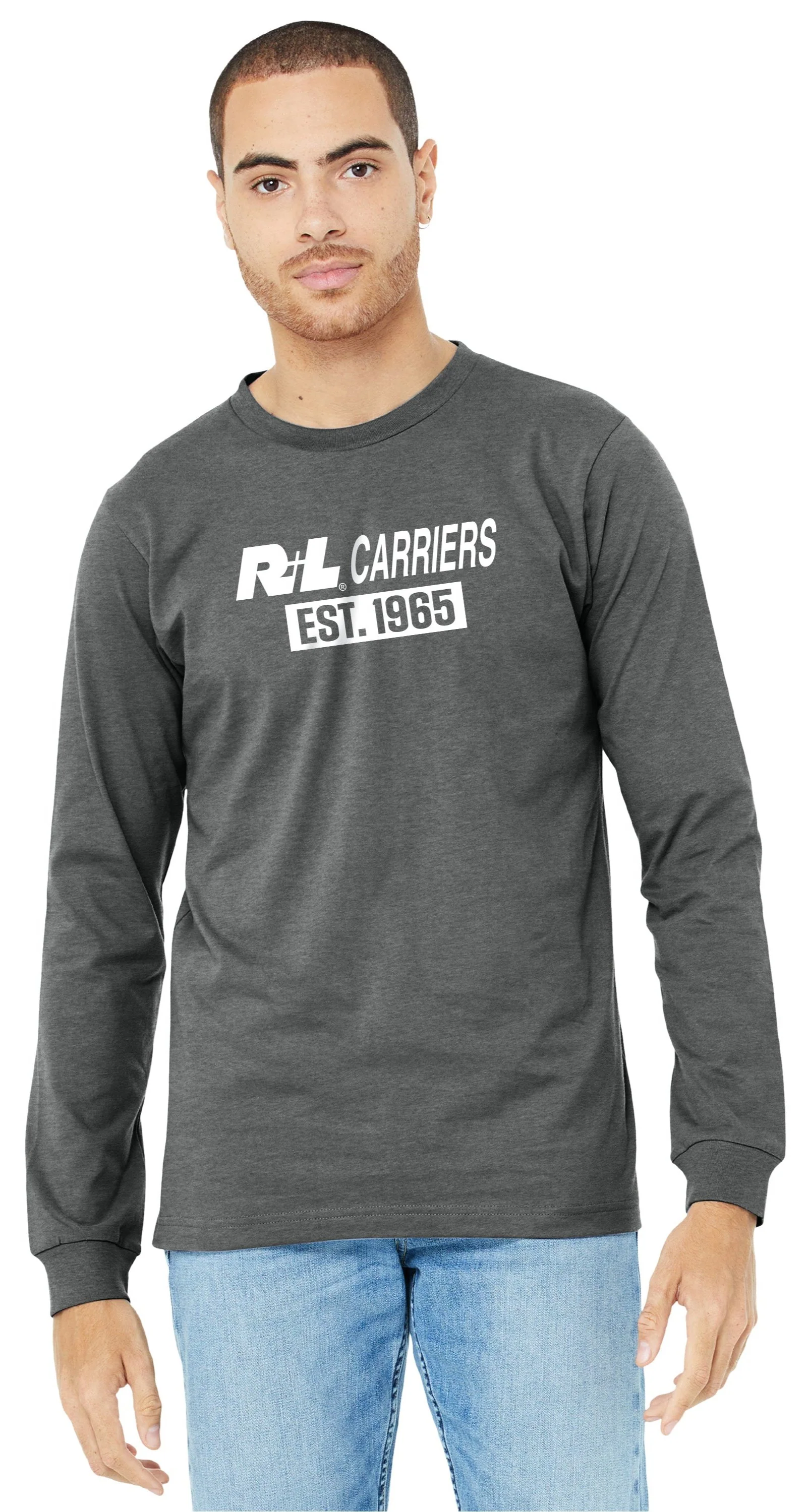 Bella + Canvas® Heather CVC Long Sleeve T-Shirt - Image 2
