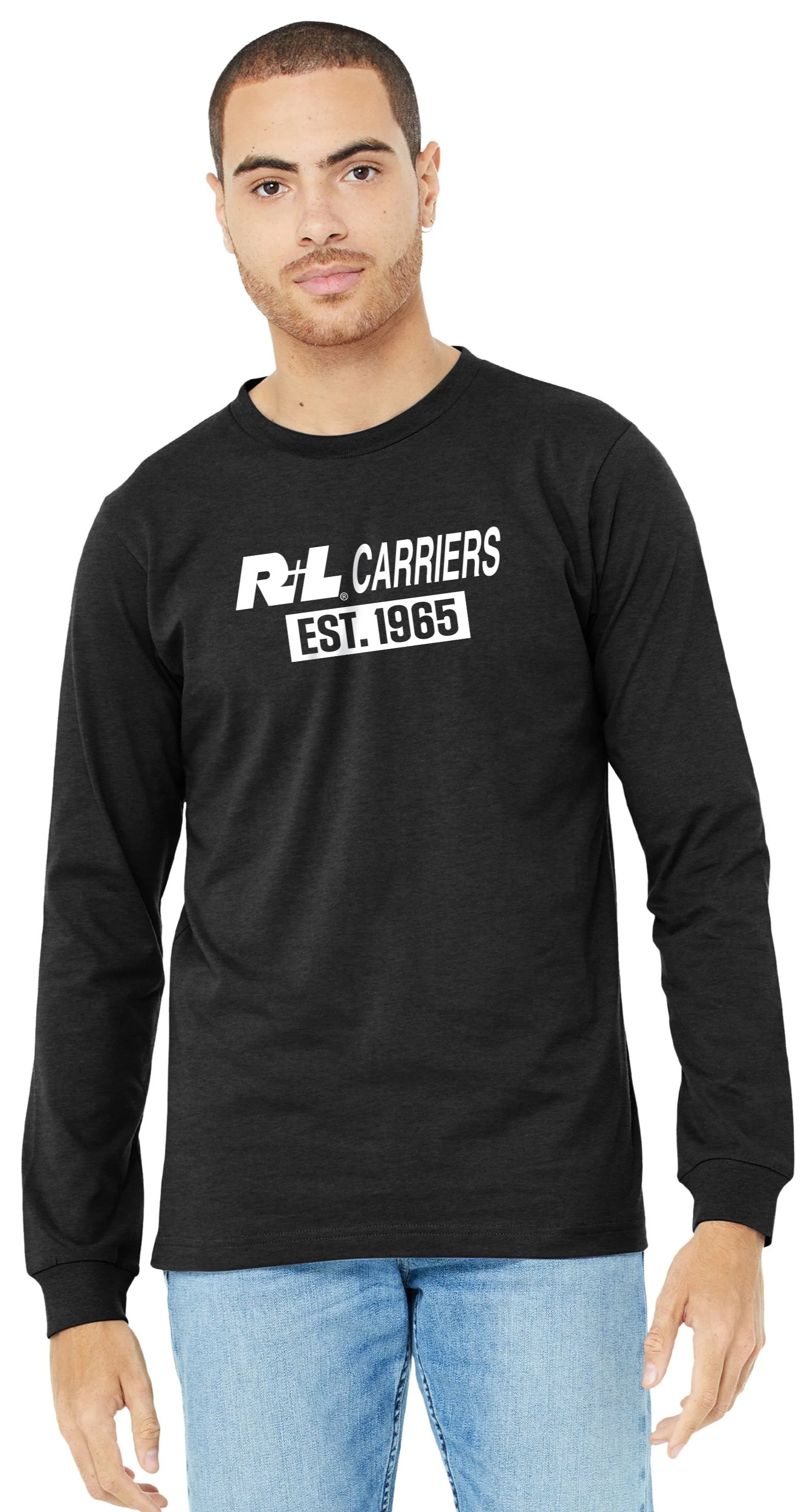 Bella + Canvas® Heather CVC Long Sleeve T-Shirt - Image 3