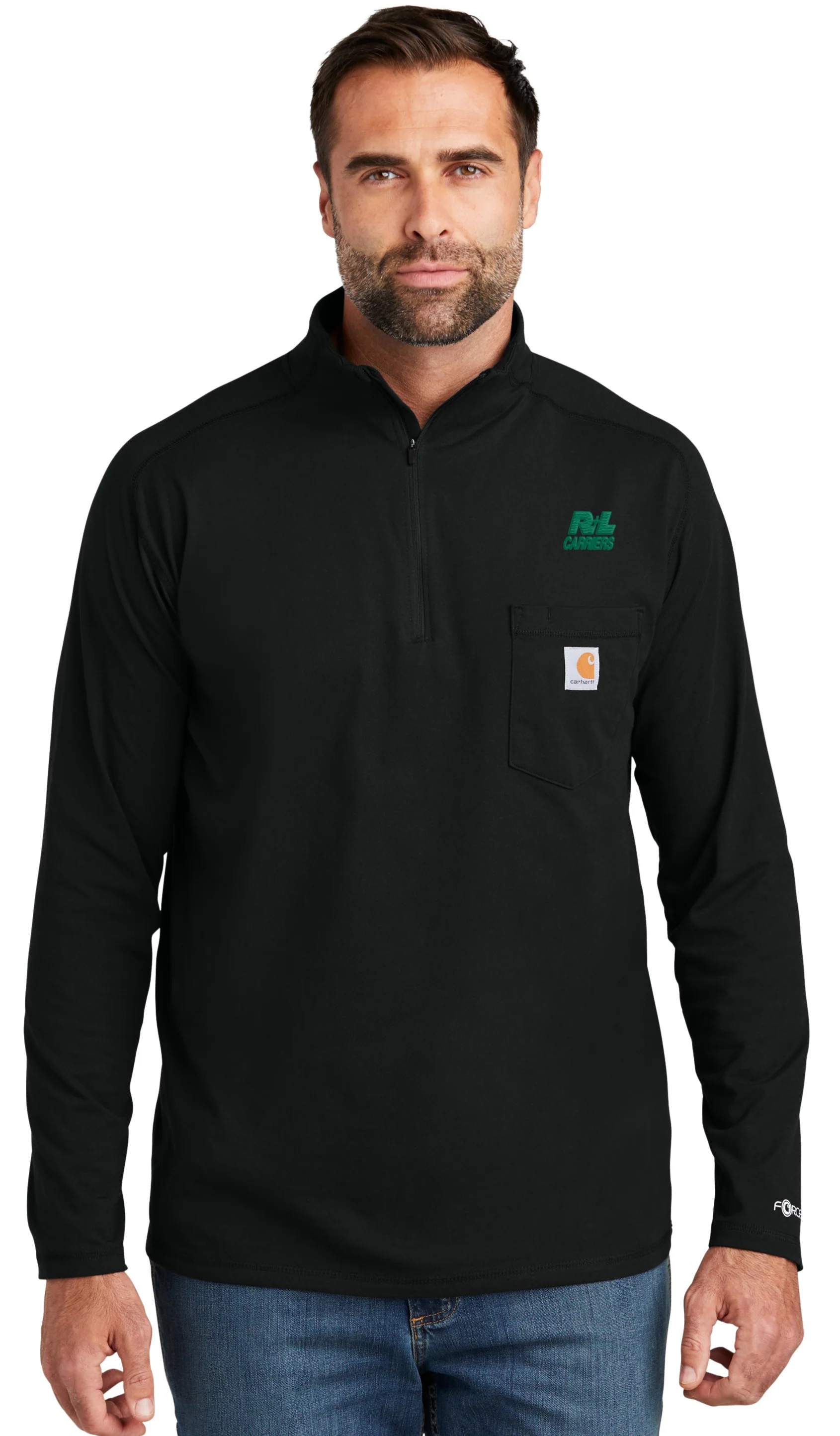 Carhartt Force® 1/4-Zip Long Sleeve T-Shirt