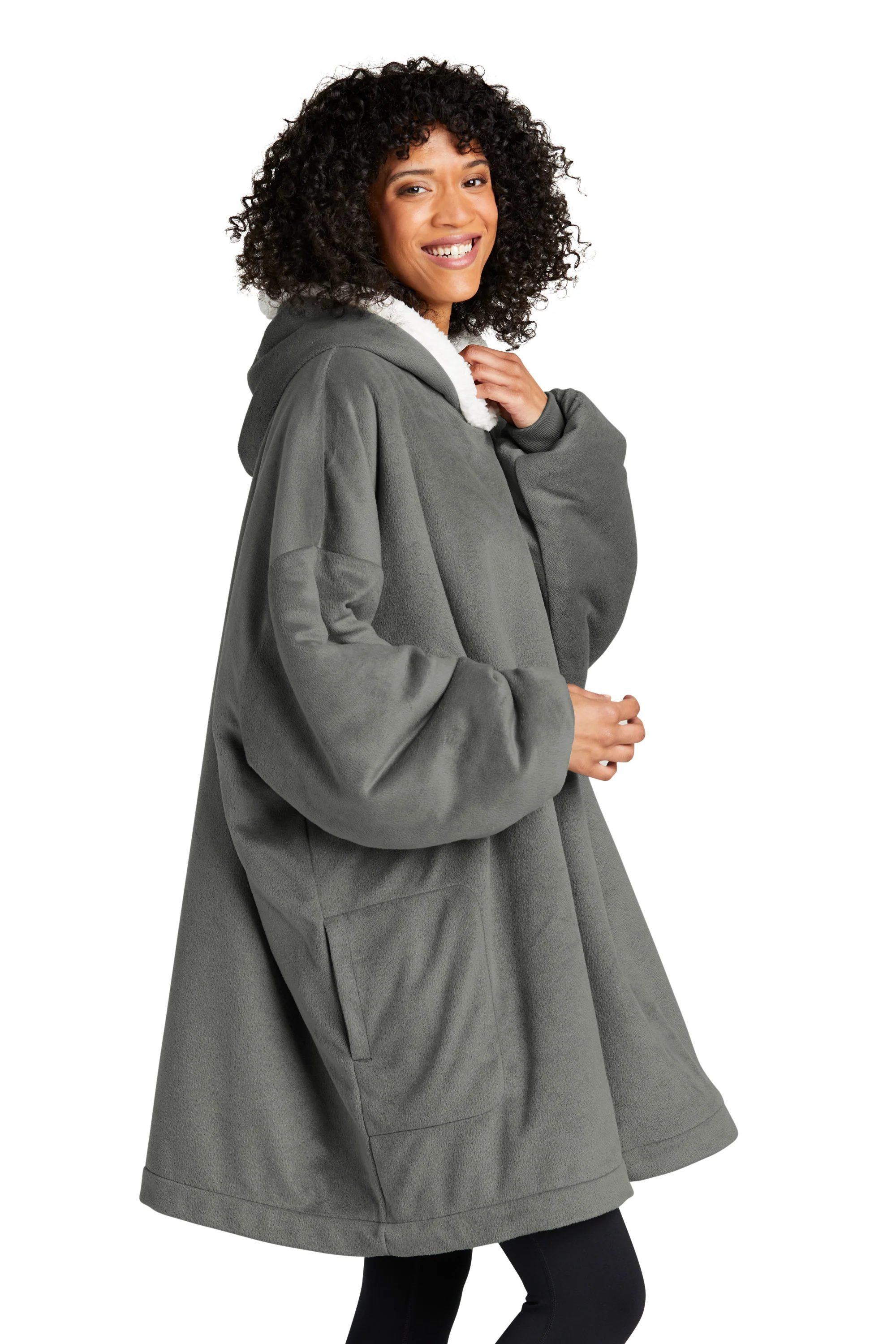 Port Authority® Mountain Lodge Wearable Blanket - Image 3
