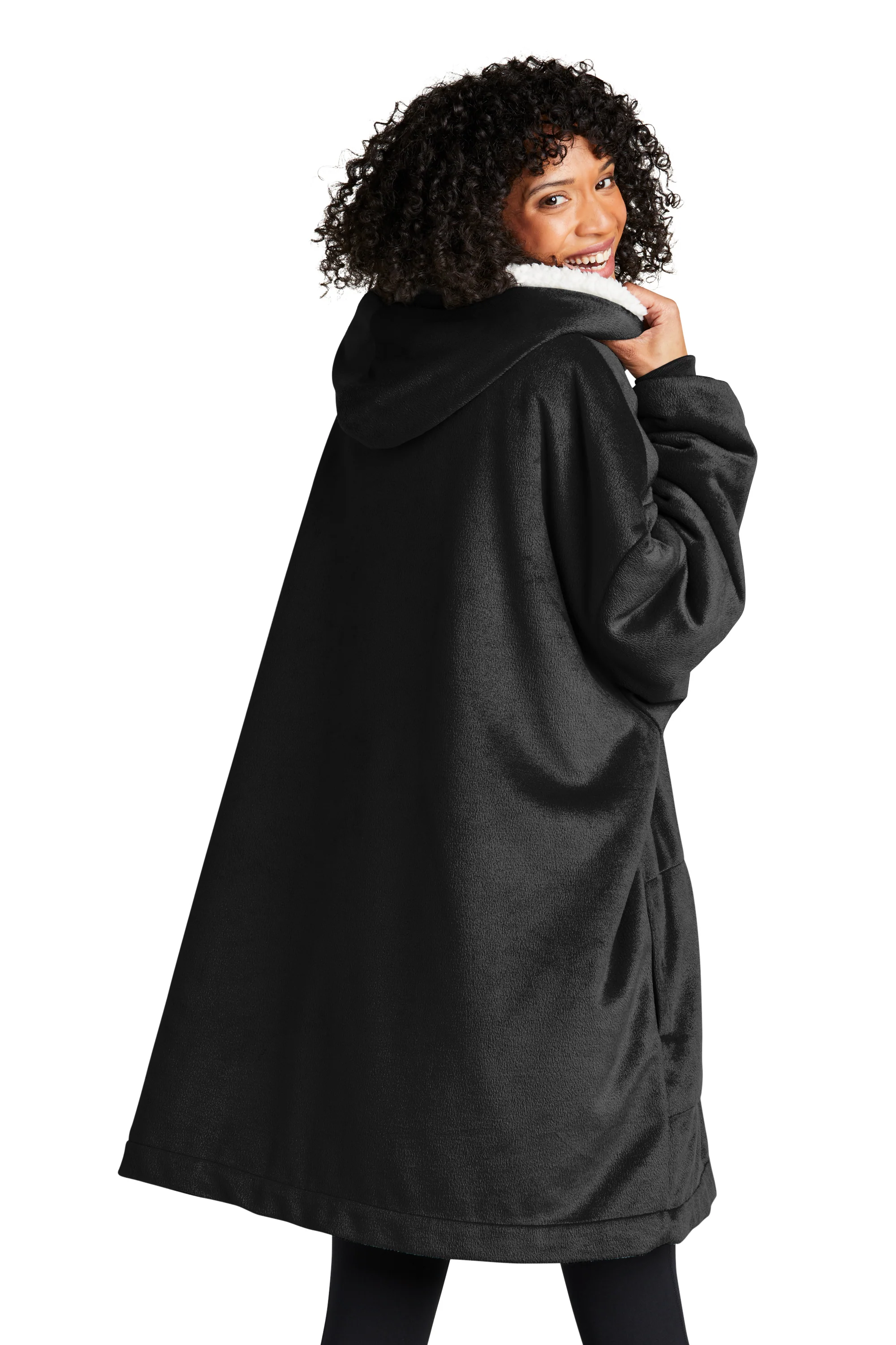 Port Authority® Mountain Lodge Wearable Blanket - Image 6