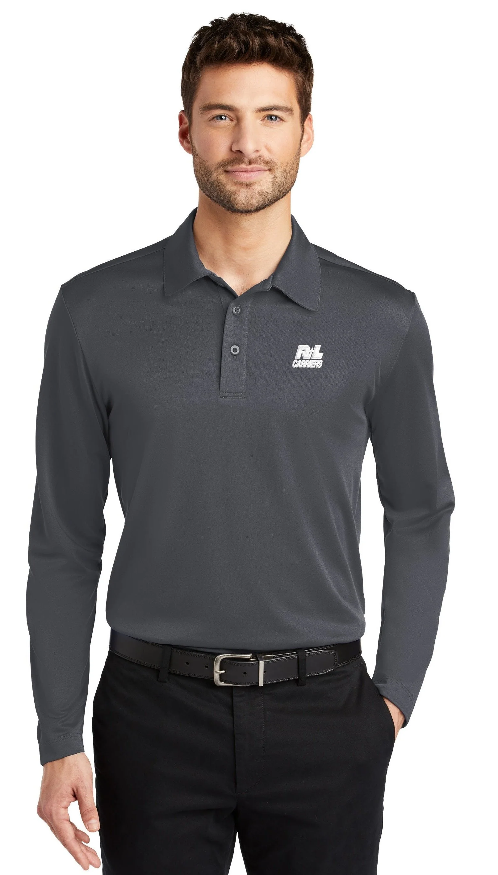 Port Authority® Silk Touch™ Performance Long Sleeve Polo