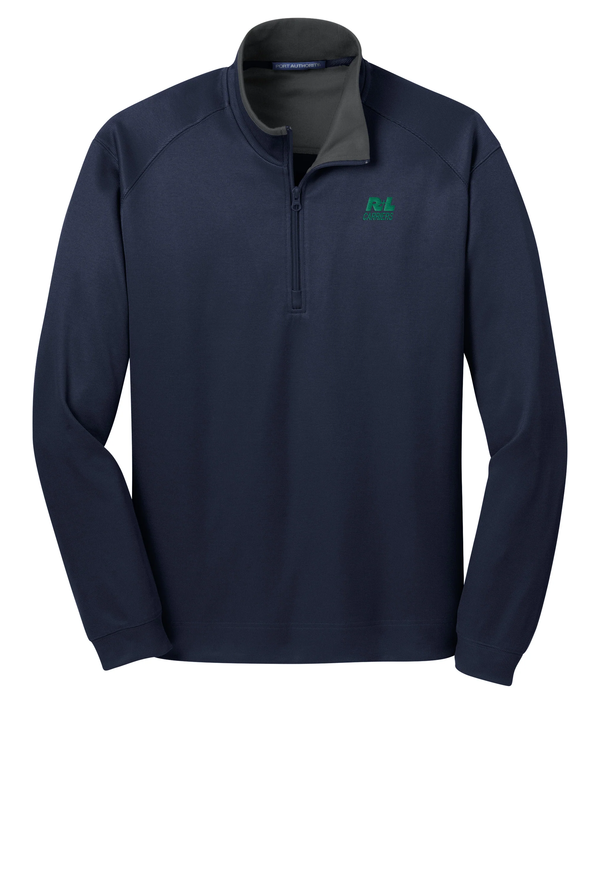 Port Authority® Vertical Texture 1/4-Zip Pullover - Image 3