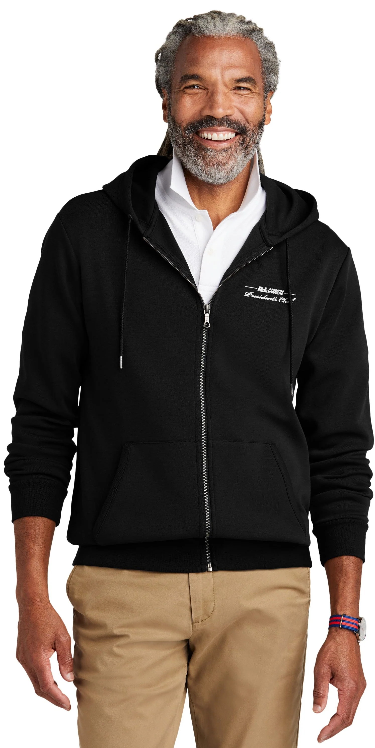 President's Club - Brooks Brothers® Double-Knit Full-Zip Hoodie