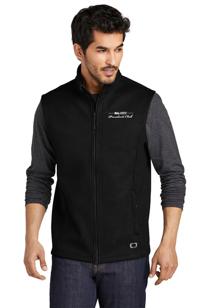 President's Club - OGIO® Grit Fleece Vest - Image 2
