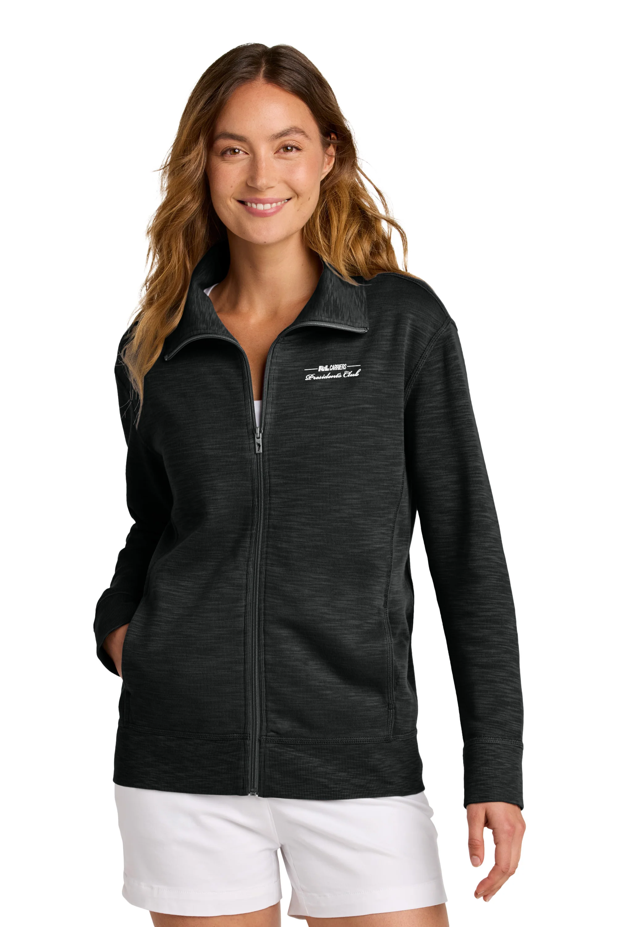 President's Club - Women's Tommy Bahama® Tobago Bay Full-Zip - Image 2