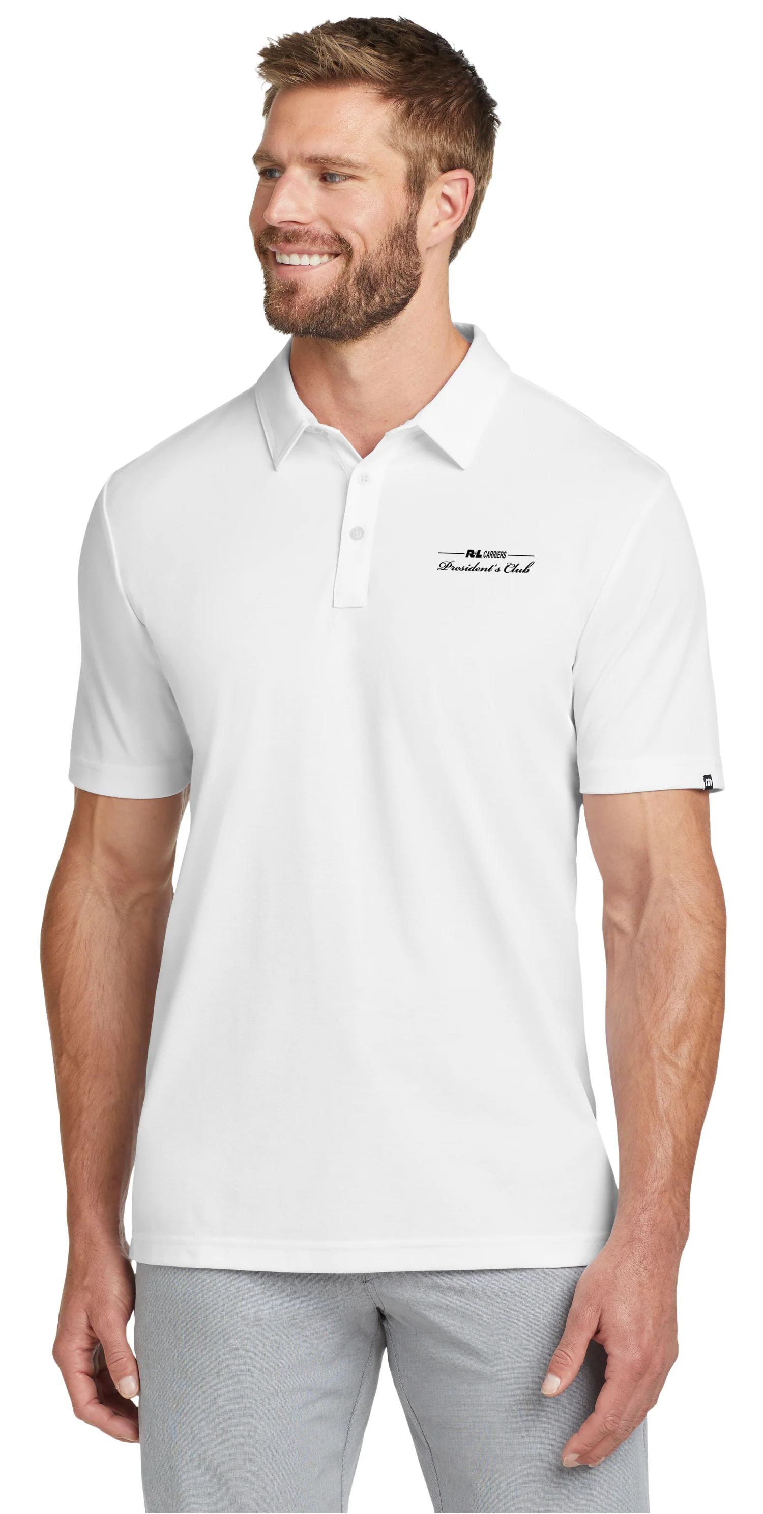 President's Club - TravisMathew Oceanside Solid Polo