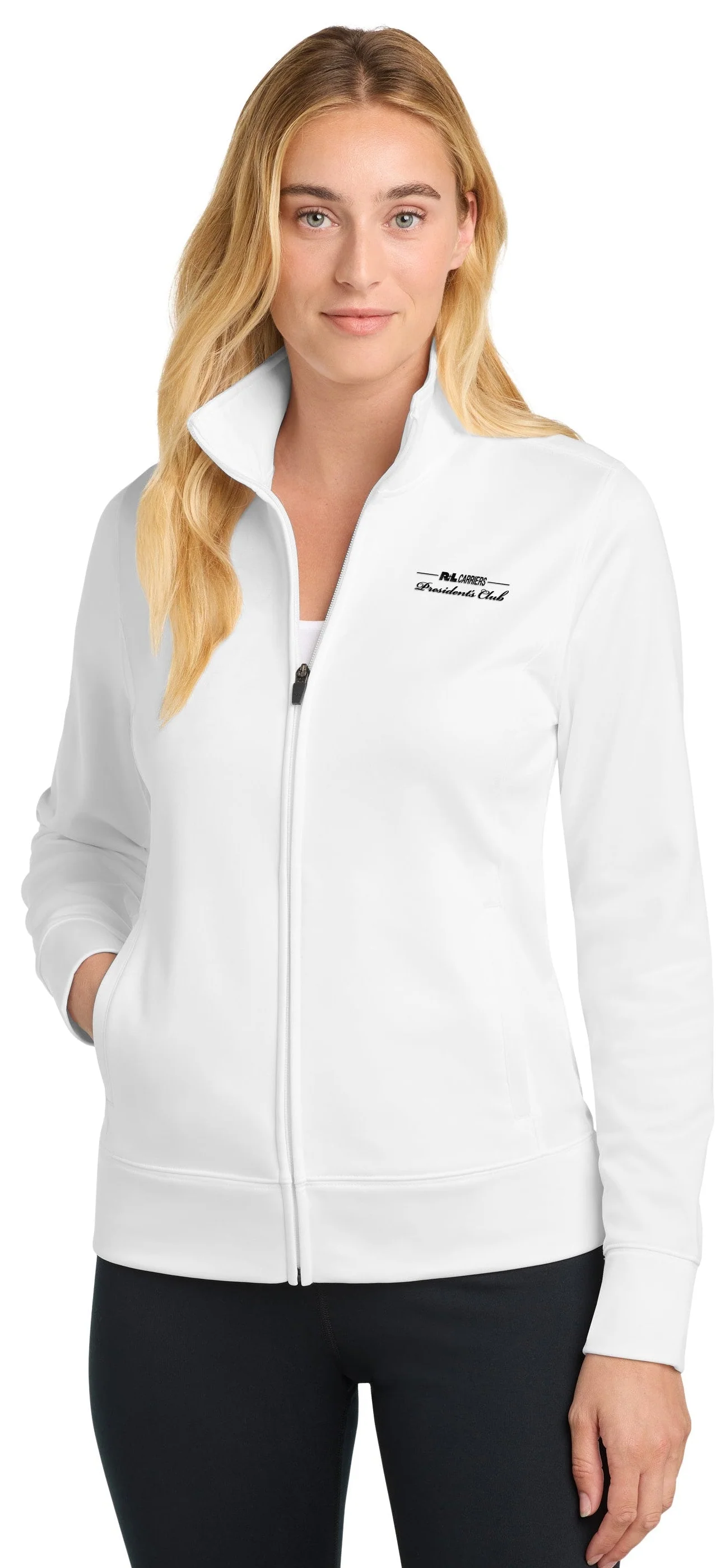 President's Club - Women's Sport-Teck Sport-Wick Fleece Full-Zip