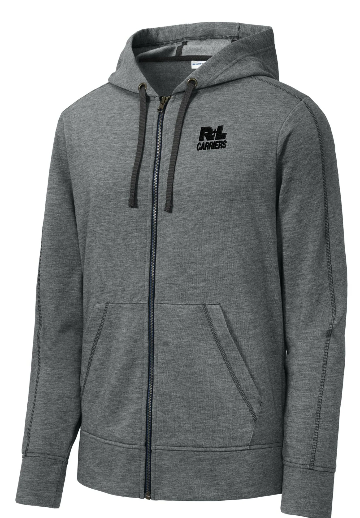Posi Charge® Tri-Blend Wicking Fleece Full-Zip Hooded Jacket