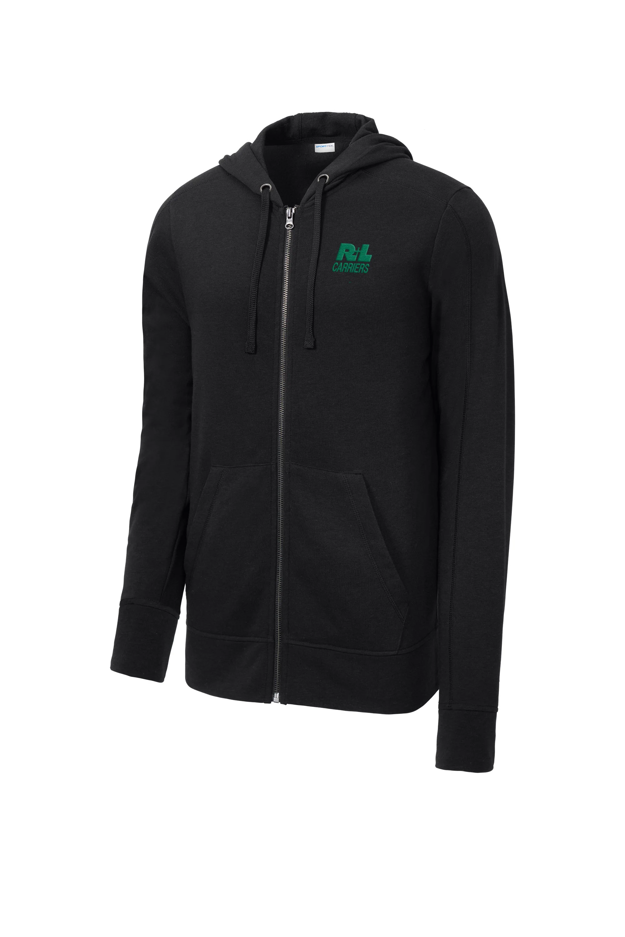 Posi Charge® Tri-Blend Wicking Fleece Full-Zip Hooded Jacket - Image 2