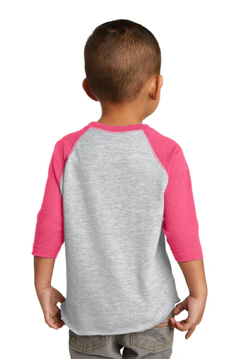 Toddler – Rabbit Skins™ Baseball Tee - Image 3