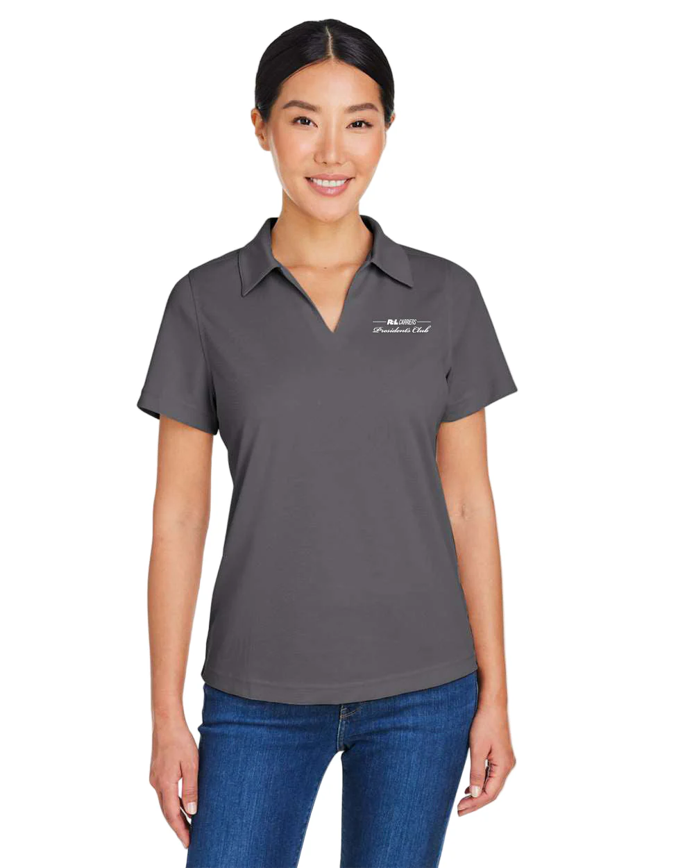 President's Club - Women's Market Snag Protect Mesh Polo - Image 2