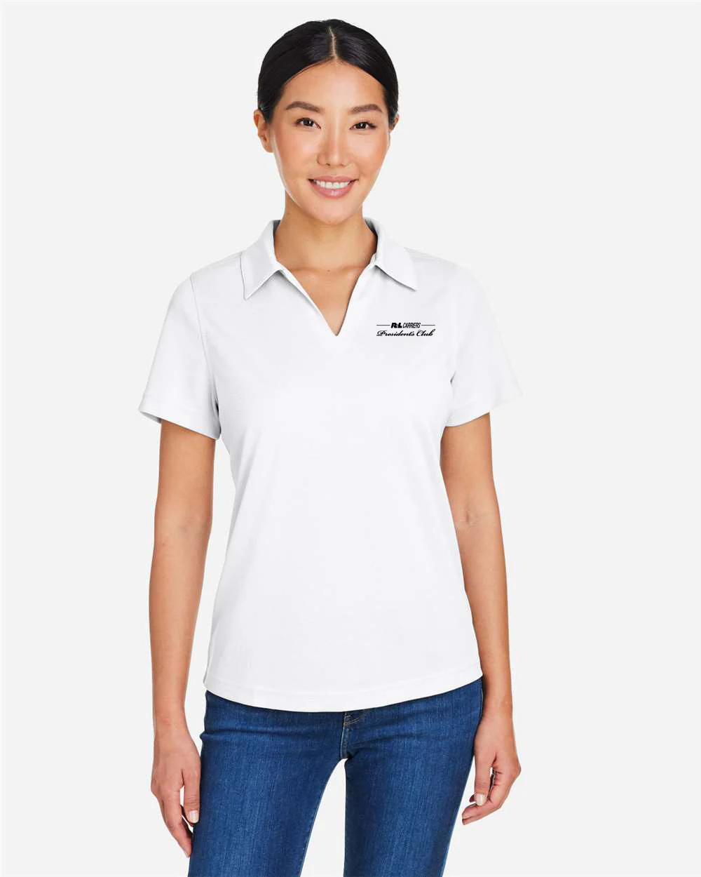 President's Club - Women's Market Snag Protect Mesh Polo - Image 3